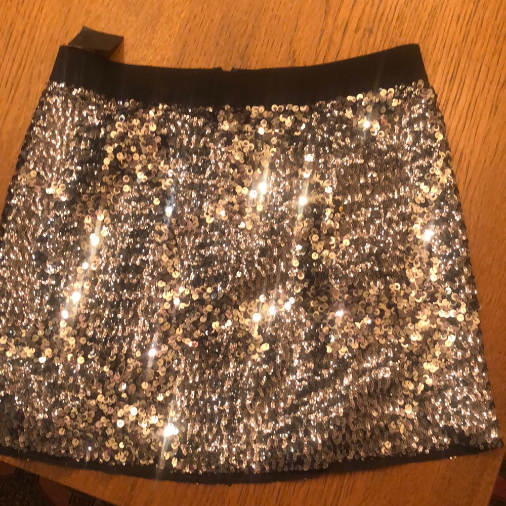 Club Monaco sequin NWT size 6 skirt.